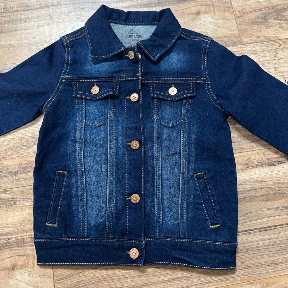 Jean jacket kids size 5T